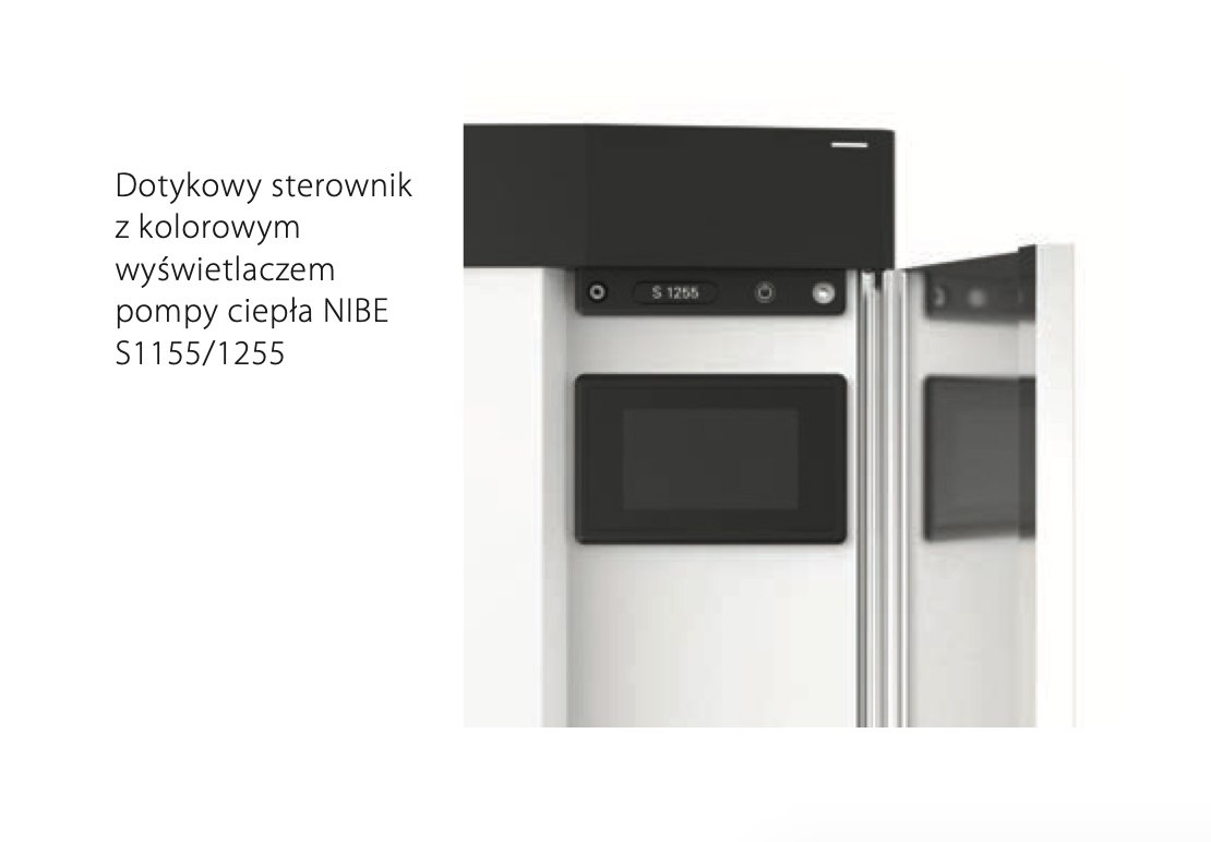 NIBE GRUNTOWA POMPA CIEPŁA S1255-16 E EM NIBE GRUNTOWA POMPA CIEPŁA S1255-16 E EM