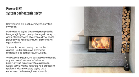UNICO WKŁAD KOMINKOWY DRAGON 4B SLIM LIFT RASTER UNICO WKŁAD KOMINKOWY DRAGON 4B SLIM LIFT RASTER