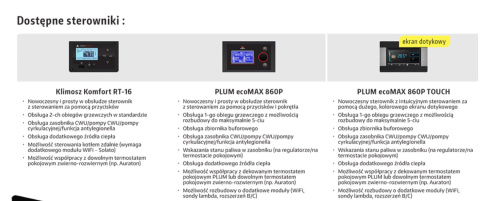 KLIMOSZ KOCIOŁ MINIPELET 15 RT-16P 15,2kW KLIMOSZ KOCIOŁ MINIPELET 15 RT-16P 15,2kW