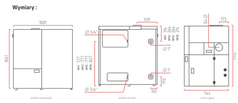 KLIMOSZ KOCIOŁ MINIPELET 9 PLUM TOUCH 9kW KLIMOSZ KOCIOŁ MINIPELET 9 PLUM TOUCH 9kW