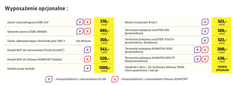 KLIMOSZ KOCIOŁ MINIPELET 9 RT-16P 9kW KLIMOSZ KOCIOŁ MINIPELET 9 RT-16P 9kW