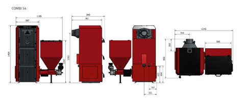 KLIMOSZ KOCIOŁ COMBI S4 EKO 190 EC 22,6KW KLIMOSZ KOCIOŁ COMBI S4 EKO 190 EC 22,6KW