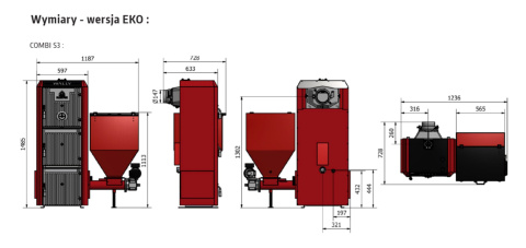 KLIMOSZ KOCIOŁ COMBI S6 EKO 190 EC 32,1KW KLIMOSZ KOCIOŁ COMBI S6 EKO 190 EC 32,1KW