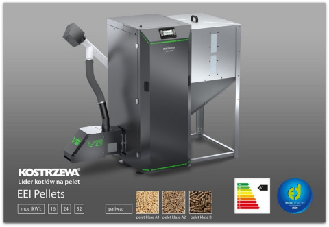 KOSTRZEWA KOCIOŁ EEI PELLETS 24kW KOSTRZEWA KOCIOŁ EEI PELLETS 24kW