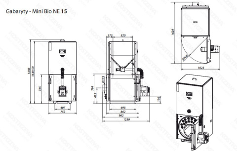 KOSTRZEWA KOCIOŁ MINI BIO NE 15kW KOSTRZEWA KOCIOŁ MINI BIO NE 15kW