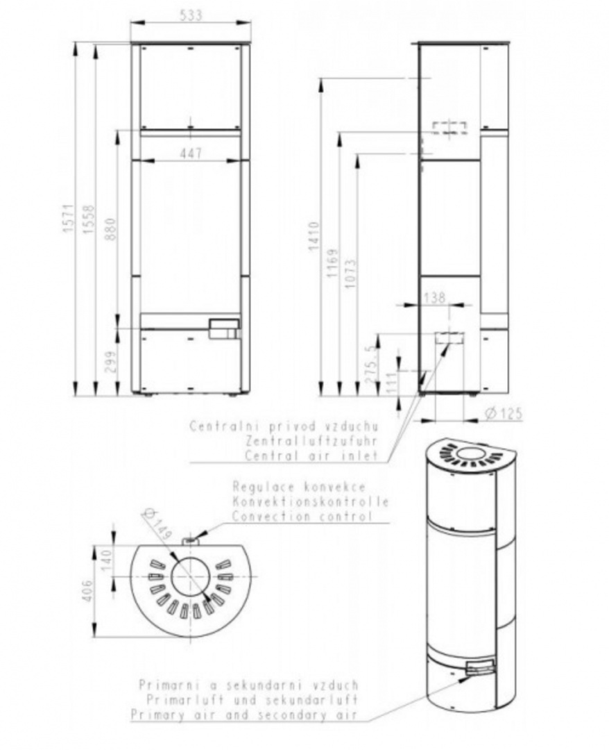 ROMOTOP PIEC KOMINKOWY BELORADO 03 AKUM METAL ROMOTOP PIEC KOMINKOWY BELORADO 03 AKUM METAL