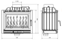 KAWMET WKŁAD KOMINKOWY W13A 11,5 kW ECO