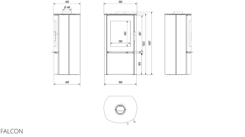 KRATKI PIEC FALCON 10KW Z DOMYKANIEM KRATKI PIEC FALCON 10KW Z DOMYKANIEM