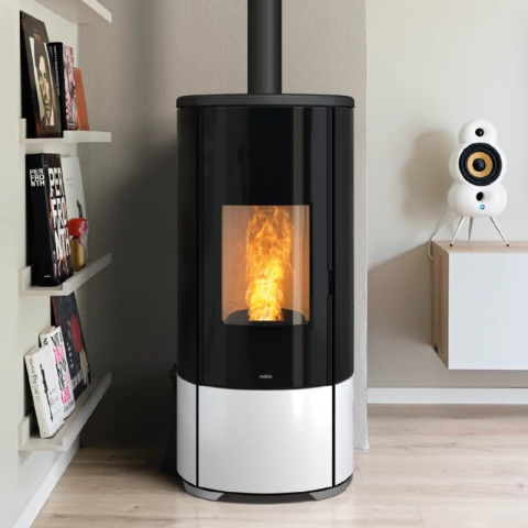 Nobis Piec na pellet A8-10 V Round Nobis Piec na pellet A8-10 V Round