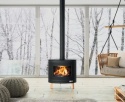 Piec wolnostojący INVICTA KAORI ZEN antracyt ref. 6478-49