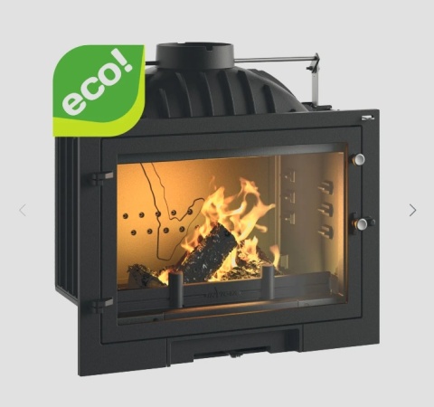 Wkład kominkowy INVICTA 700 MILOS ECO z szybrem, doprowadzenie powietrza ref. 9770-04