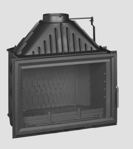 Wkład kominkowy INVICTA 800 GRANDE VISION z szybrem ref. 9281-75