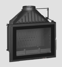 Wkład kominkowy INVICTA 700 GRAND ANGLE ECO z szybrem ref. 9270-73