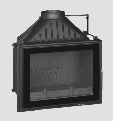 Wkład kominkowy INVICTA 700 GRAND ANGLE ECO z szybrem ref. 9270-73