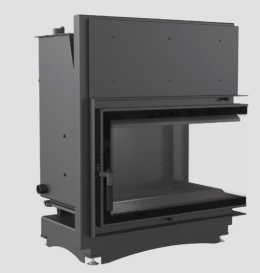 KRATKI WKŁAD KOMINKOWY ZUZIA PW 12 DECO PRAWY/LEWY