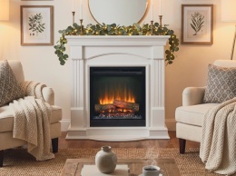 OPTIFLAME KOMINEK ELEKTRYCZNY CAMPANA WHITE