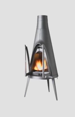 Piec wolnostojący INVICTA TIPI antracyt ref. 6153-44