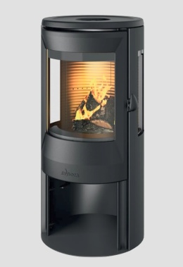 Piec wolnostojący INVICTA NEOSEN PLUS 3 szyby czarny ref. 9488-37