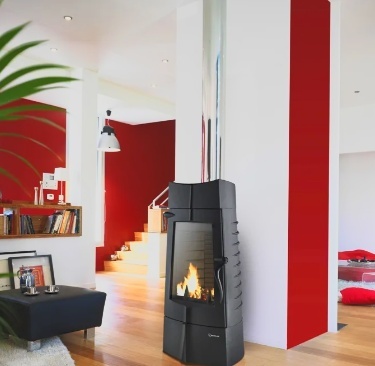 Piec wolnostojący INVICTA CHAMANE 10 antracyt ref. 6156-14