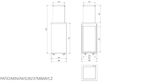 KRATKI PATIO MINI OGRZEWACZ GAZOWY SZKŁO/CZARNY MANUAL KRATKI PATIO MINI OGRZEWACZ GAZOWY SZKŁO/CZARNY MANUAL