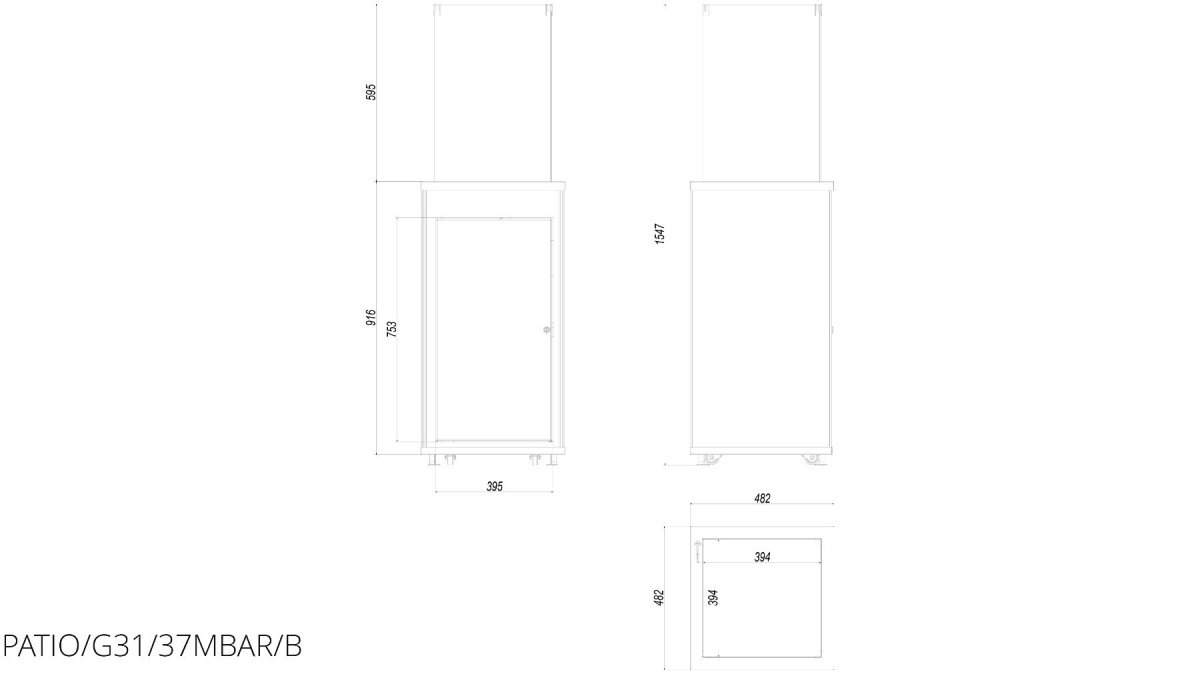 KRATKI PATIO OGRZEWACZ GAZOWY SZKŁO/BIAŁY AUTOMAT KRATKI PATIO OGRZEWACZ GAZOWY SZKŁO/BIAŁY AUTOMAT