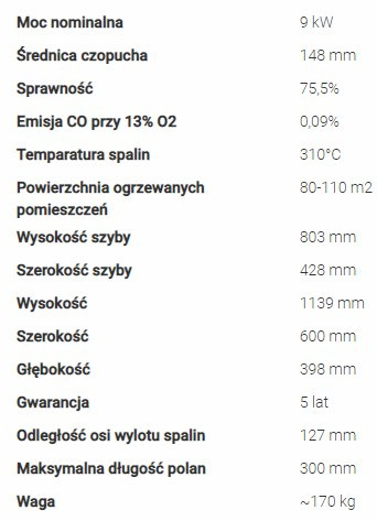 DEFRO PIEC WOLNOSTOJĄCY IGNIS DEFRO PIEC WOLNOSTOJĄCY IGNIS