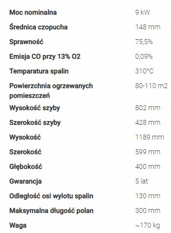 DEFRO PIEC WOLNOSTOJĄCY SOLUM LOG DEFRO PIEC WOLNOSTOJĄCY SOLUM LOG