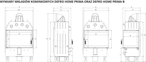 DEFRO WKŁAD KOMINKOWY HOME INTRA ME BL DEFRO WKŁAD KOMINKOWY HOME INTRA ME BL