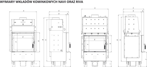 DEFRO WKŁAD KOMINKOWY HOME RIVA SM SHORT DEFRO WKŁAD KOMINKOWY HOME RIVA SM SHORT