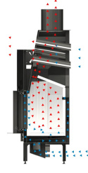 HITZE WKŁAD KOMINKOWY ALBERO AL120X43G.H-D