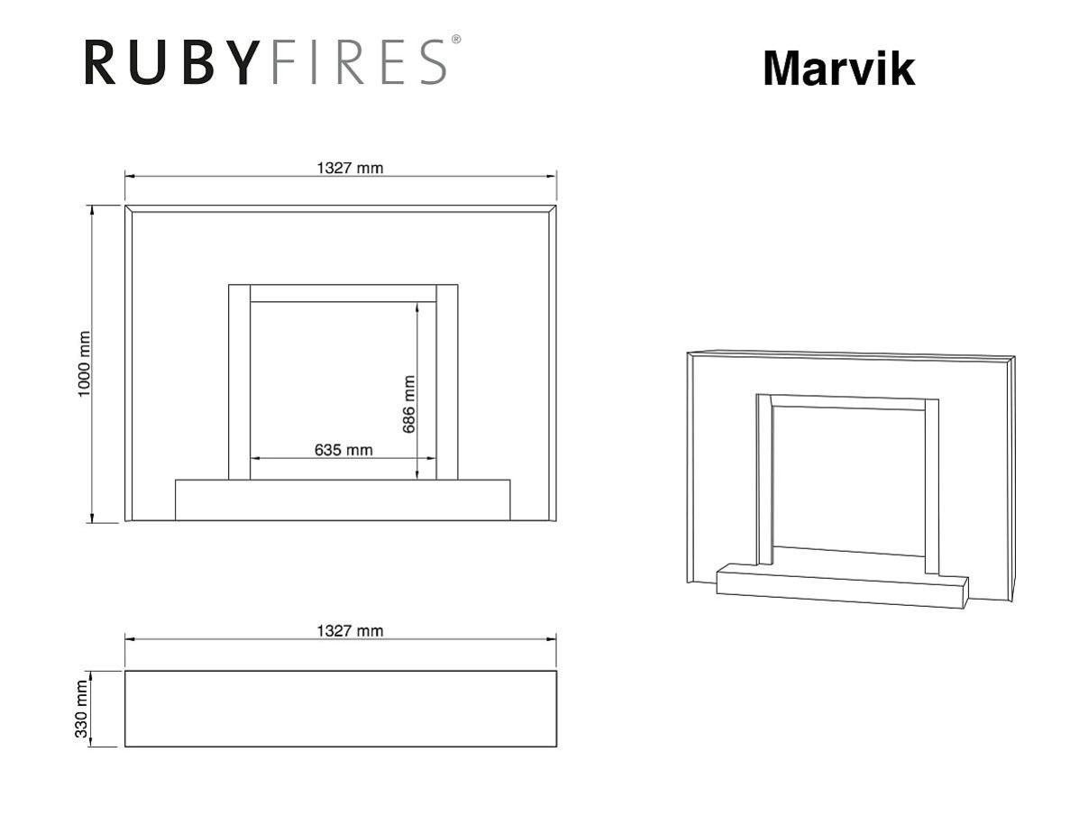 RUBYFIRES BIOKOMINEK MARVIK RUBYFIRES BIOKOMINEK MARVIK