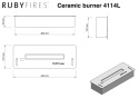 RUBYFIRES BIOPALENISKO 4114LB