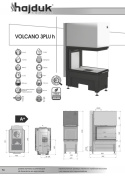 HAJDUK WKŁAD KOMINKOWY VOLCANO 3PLUH