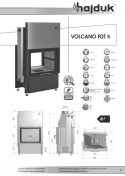 HAJDUK WKŁAD KOMINKOWY VOLCANO FDTH