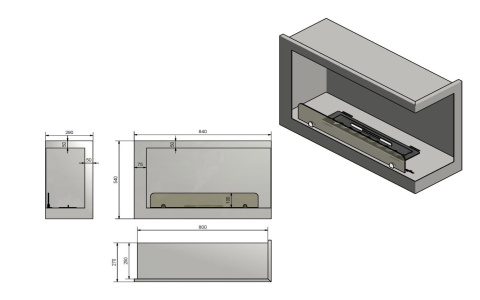 INFIRE BIOKOMINEK INSIDE P800 VERS1 INFIRE BIOKOMINEK INSIDE P800 VERS1