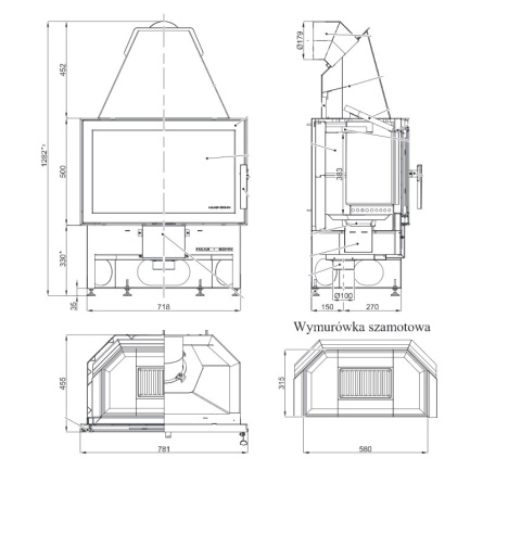HAAS+SOHN WKŁAD KOMINKOWY JONAVA IV HAAS+SOHN WKŁAD KOMINKOWY JONAVA IV