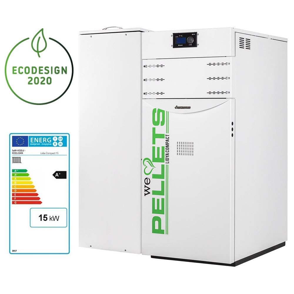 KOZLUSAN KOCIOŁ LIDIA COMPACT 5 -15 KW + 150 KG KOZLUSAN KOCIOŁ LIDIA COMPACT 5 -15 KW + 150 KG