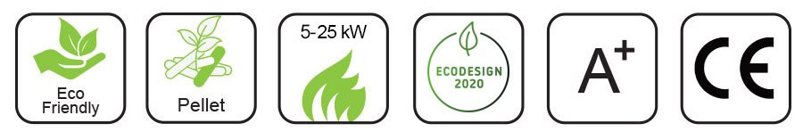 KOZLUSAN KOCIOŁ LIDIA COMPACT 5 -25 KW + 200 KG KOZLUSAN KOCIOŁ LIDIA COMPACT 5 -25 KW + 200 KG