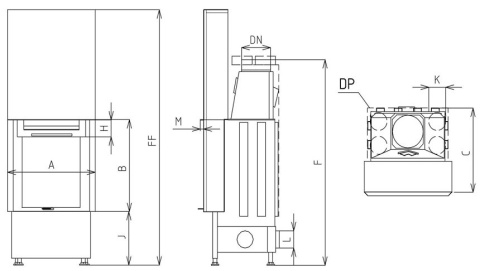KOBOK WKŁAD KOMINKOWY VERTICAL VD GILOTYNA 670/900 SM KRO-4S KOBOK WKŁAD KOMINKOWY VERTICAL VD GILOTYNA 670/900 SM KRO-4S