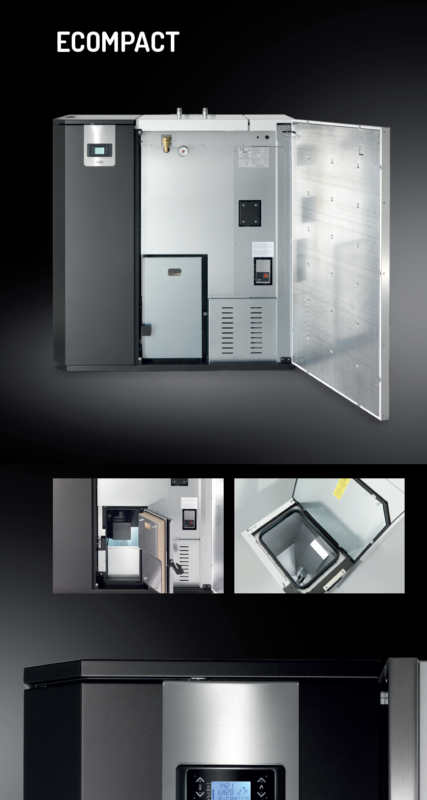 Piec na pellet Klover Ecompact 190