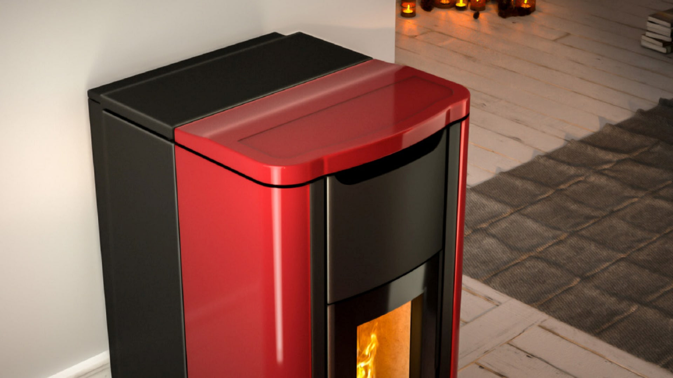 Piec na pellet Nobis H20 Shape Steel