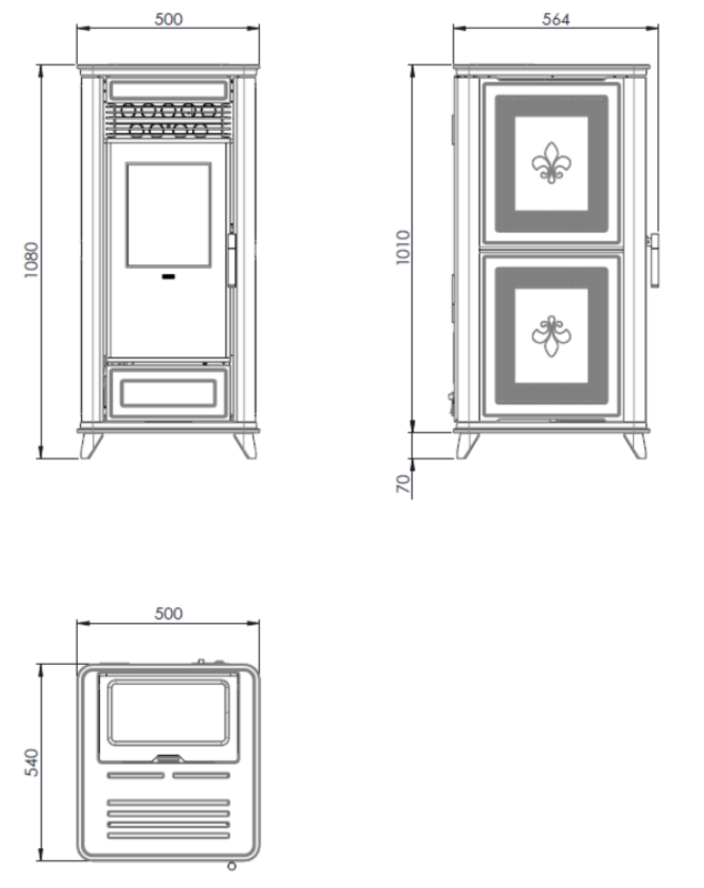 Piecyk na pellet Klover Class 90 Air